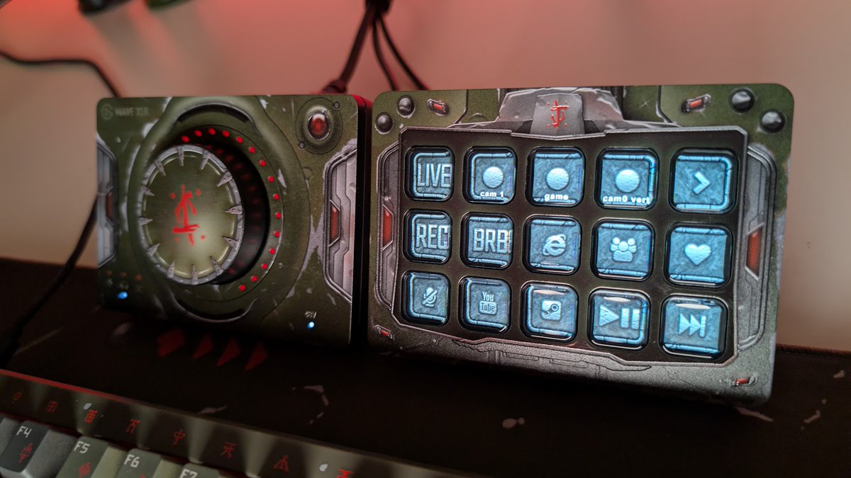 JimPanseGamer's tweet image. Anzeige
Die neue Custom DOOM Serie bringt genau den brutalen Vibe des Gameplays von The Dark Ages (gerade gestern zum ersten Mal durchgezockt!). 

Spart mit meinem Code &quot;ZZ-JIMPANSE&quot; im offiziellen Shop: elgato.sjv.io/jimpanse