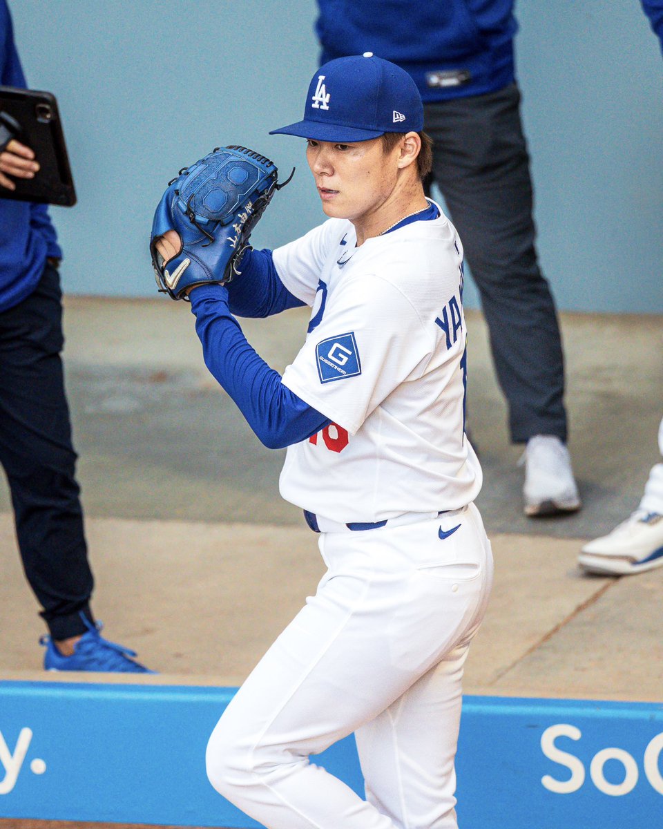 Yoshinobu Yamamoto on the mound for Star Wars Night at Dodger Stadium, the Force is strong with this one. From Japan to LA, from the Pacific League to the Big Leagues, may the strikeouts be with you. LETS GO DODERS!!!