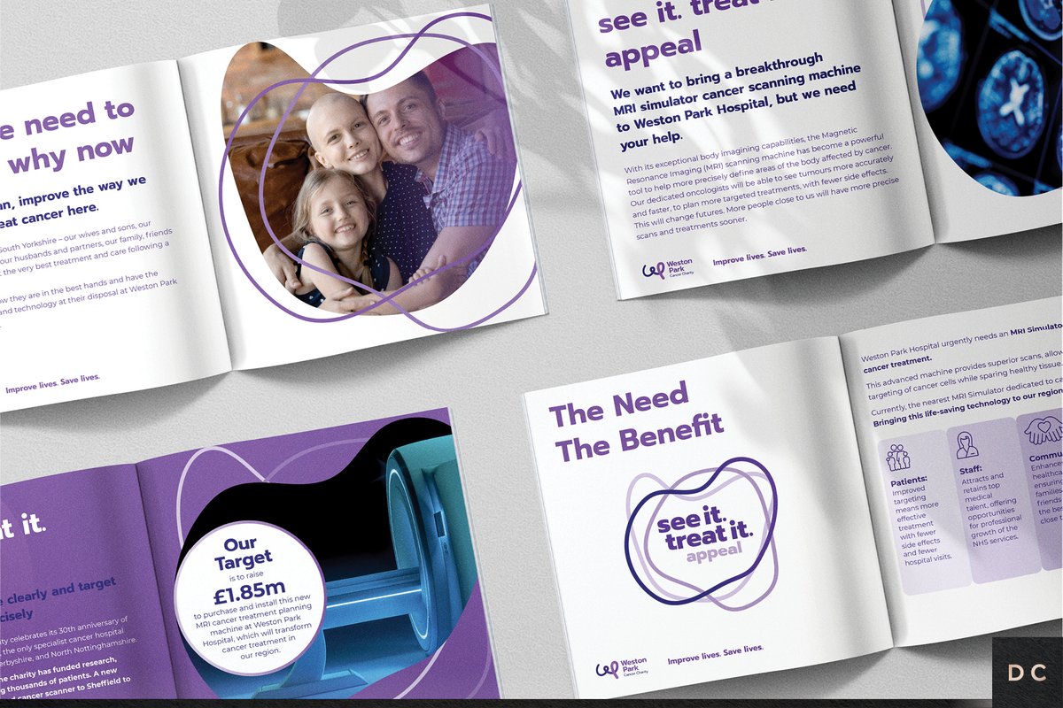 DunstarCreative's tweet image. We are proud to collaborate with @WPCancerCharity in promoting the see it. treat it. appeal. This vital campaign aims to raise £1.85 million to fund the purchase and installation of a cutting-edge MRI cancer treatment planning machine at Weston Park Hospital.
#CancerSupport