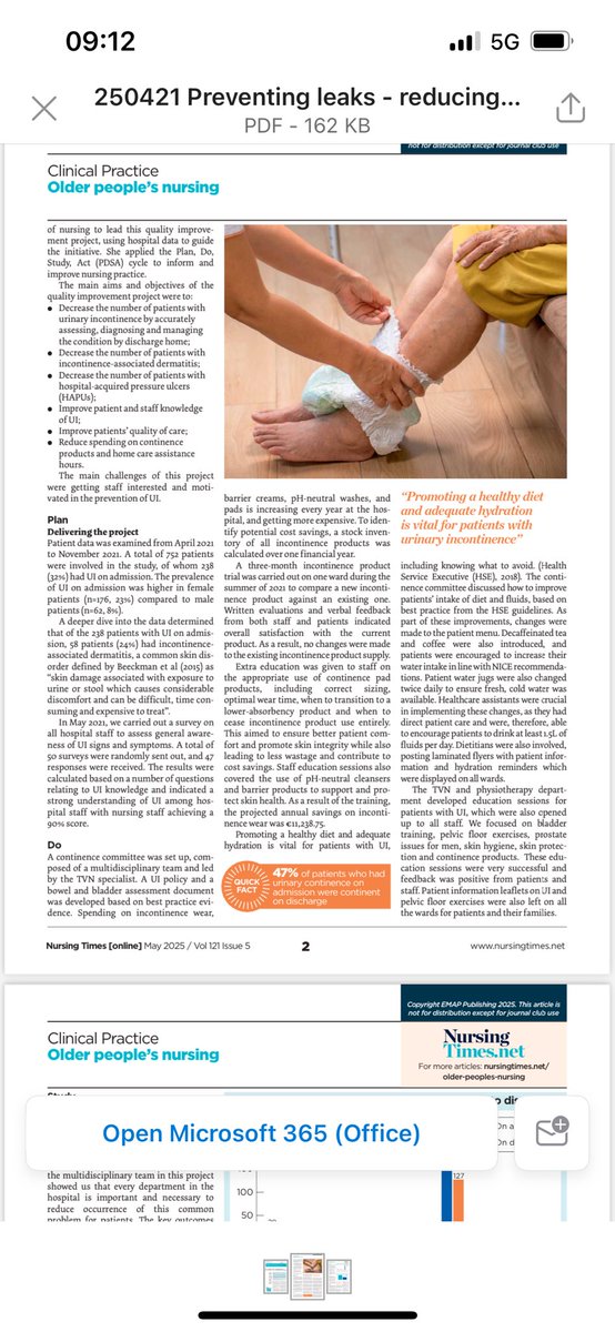 IOHClontarf's tweet image. nursingtimes.net/older-peoples-…

Interested in reading about one of our nursing QIP? … click on the link above 
@chiefnurseIRE @HSELive @NursingTimes @Emmacullengill2 @cirdowling @PeopleofHSE