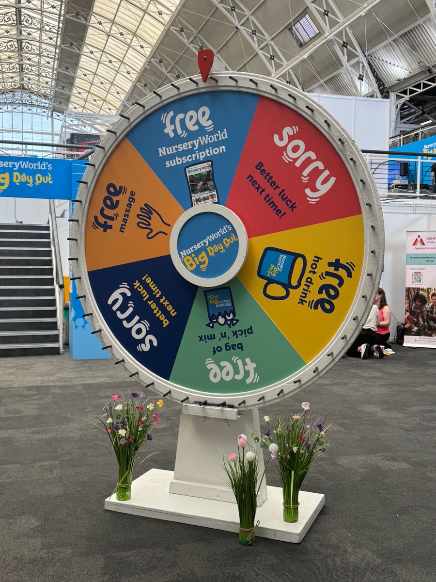 🎉 Spin to Win at the #NWBigDayOut!
Ready to add some extra excitement to your day? 
Visit the prize wheel at the front of the show - it's loaded with surprises waiting just for you!
If you haven't booked your ticket yet, there is still time 
👉shorturl.at/2PbHV