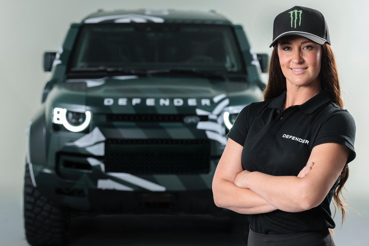 🚨 BREAKING NEWS 🚨

Sara Price to race for Defender in 2026! 💥

American rally driver, motocross champion, and four-time Dakar stage winner joins the Defender driver line-up!

She’ll compete alongside Stéphane Peterhansel and Rokas Baciuska in the ‘Stock’ category of Dakar and