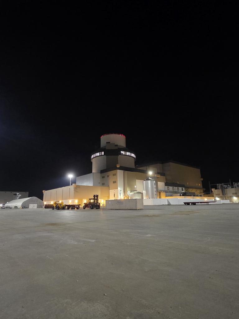 Asa (@asascott1975) on Twitter photo Vogtle Unit 4. Vogtle Unit 4.