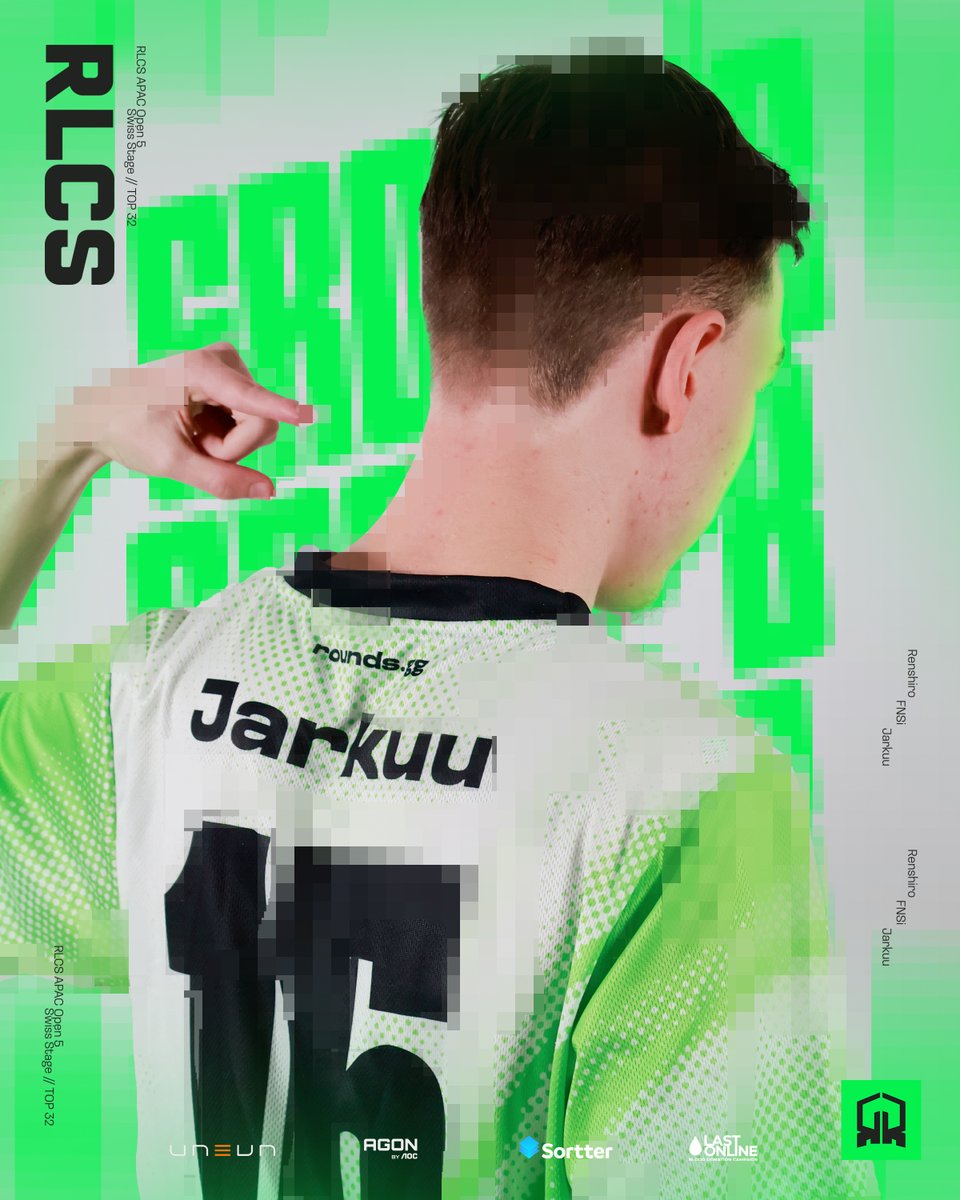 Going further than ever before.
RLCS APAC Open 5
Group B.

First game vs. Zen Esports
12:40EEST

Join us:
twitch.tv/roundsgg

#LOADTHEROUNDS