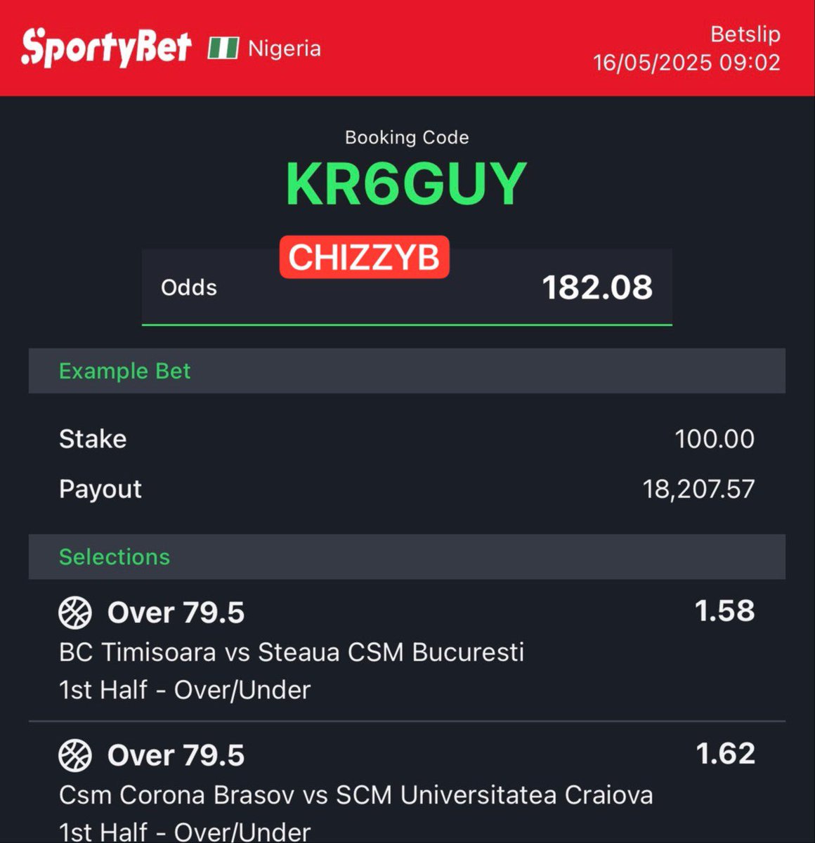 CHIZZY_BB's tweet photo. Bet Responsibly🔞🔞🔞🔞🔞

Other tips👉 https://t.co/yPS1i6H9lX https://t.co/diYsD3RSmA