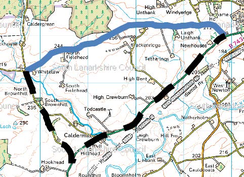 Road closure: Breckonridge Highway, Strathaven will be closed between A71 and High Brownside and Caldergreen Highway from 7am Monday 19 May to 7pm Friday 22 May for repairs. Diversion via A71, High Caldergreen and Brownside Highway and vice versa.