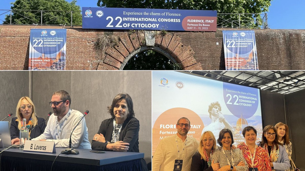 Dibi· Xarxa de diagnòstic biomèdic i per la imatge (@dibixarxa) on Twitter photo La Dra. Belén Lloveras i el Dr. Ignacio Sánchez (<a href="/DibiXarxa/">Dibi· Xarxa de diagnòstic biomèdic i per la imatge</a> <a href="/hospitaldelmar/">Hospital del Mar</a> <a href="/CSdMaresme/">Consorci Sanitari del Maresme</a>) han participat al 22è International Congress of Cytology a Florència, debatent sobre citologia cervical i qualitat en el cribratge d’HPV
➡️ tuit.cat/dR4dZ
#IACcongress <a href="/IACytology/">International Academy Cytology</a> La Dra. Belén Lloveras i el Dr. Ignacio Sánchez (<a href="/DibiXarxa/">Dibi· Xarxa de diagnòstic biomèdic i per la imatge</a> <a href="/hospitaldelmar/">Hospital del Mar</a> <a href="/CSdMaresme/">Consorci Sanitari del Maresme</a>) han participat al 22è International Congress of Cytology a Florència, debatent sobre citologia cervical i qualitat en el cribratge d’HPV
➡️ tuit.cat/dR4dZ
#IACcongress <a href="/IACytology/">International Academy Cytology</a>
