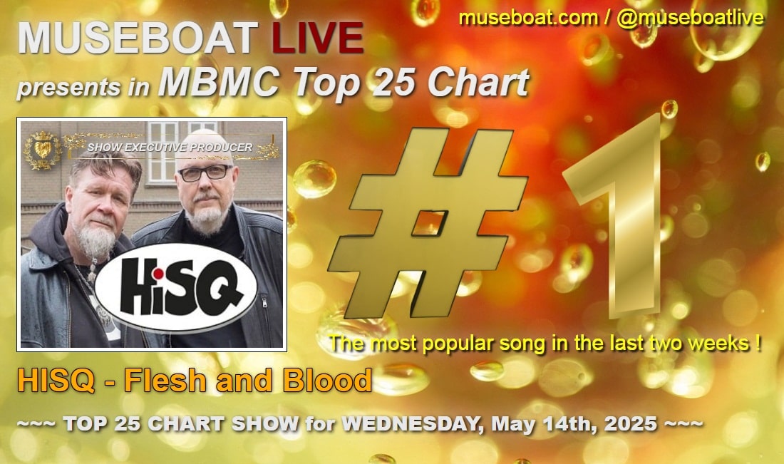 Museboat Live Channel (@museboatlive) on Twitter photo #RETWEET Museboat Live presents in MBMC Top 25 Chart at museboat.com : # 1 HISQ - Flesh and Blood museboat.com/responsive/artโฆ <a href="/HiSQ_Official/">HiSQ ("The Story So Far" single with Minna Ora)</a> CONGRATS! VOTE again at museboat.com/top-25-nominatโฆ <a href="/ArtistRTweeters/">Artist RTs</a> #Musica #RETWEET Museboat Live presents in MBMC Top 25 Chart at museboat.com : # 1 HISQ - Flesh and Blood museboat.com/responsive/artโฆ <a href="/HiSQ_Official/">HiSQ ("The Story So Far" single with Minna Ora)</a> CONGRATS! VOTE again at museboat.com/top-25-nominatโฆ <a href="/ArtistRTweeters/">Artist RTs</a> #Musica