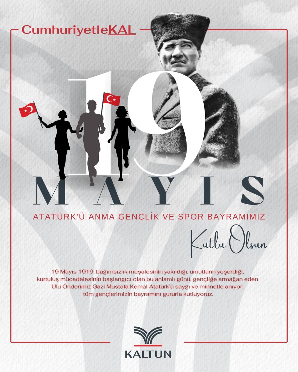 19 Mayıs 1919, bağımsızlık meşalesinin yakıldığı, umutların yeşerdiği, kurtuluş mücadelesinin başlangıcı olan bu anlamlı günü, gençliğe armağan eden Ulu Önderimiz Gazi Mustafa Kemal Atatürk’ü saygı ve minnetle anıyor; tüm gençlerimizin bayramını gururla kutluyoruz.