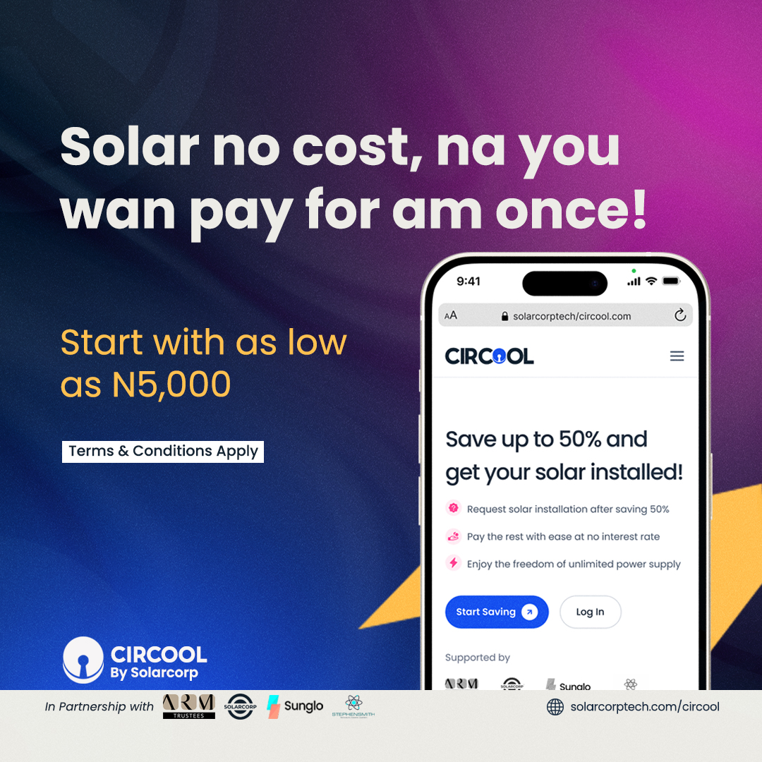 AppCircool's tweet photo. Who still pays upfront for solar in 2025?
Save to own a solar system today.

Sign up on https://t.co/UyBPZz3csh to get started.

#solar #inverter #JAMB #MyNoonesStory  #NewMusicFriday #FridayVibes #AdireLagosByEcobank https://t.co/d0LW85oC22