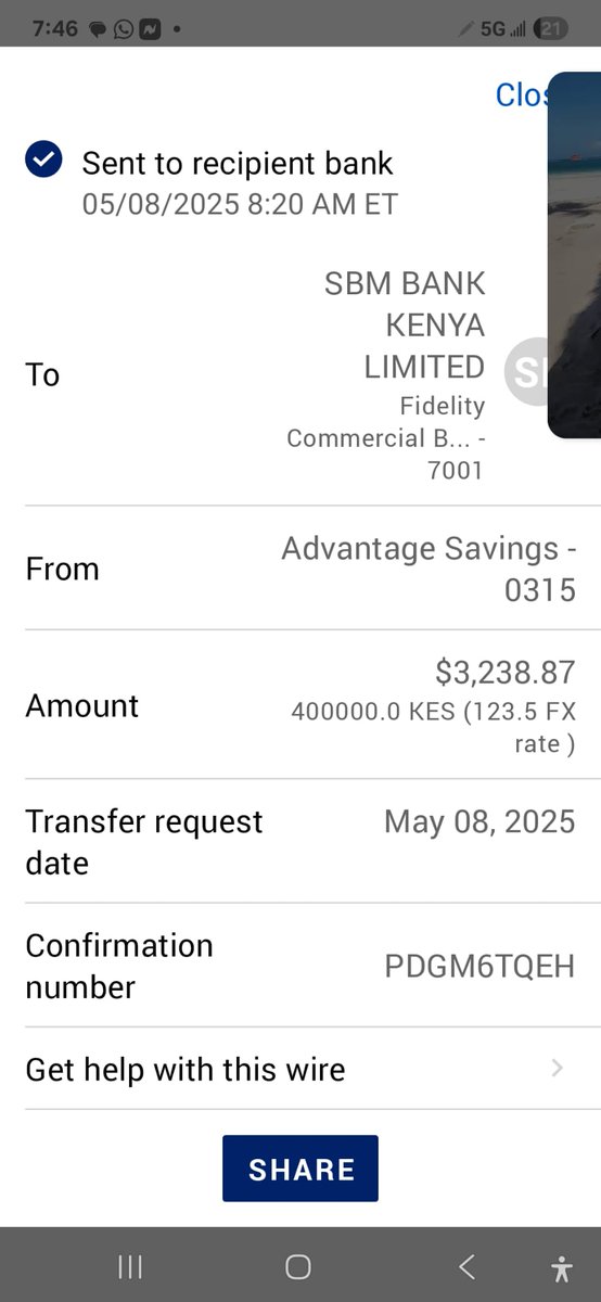 Good morning <a href="/sbmbankkenya/">SBM Bank Kenya</a> a client credited some money from abroad and is yet to hit our accounts almost a week later