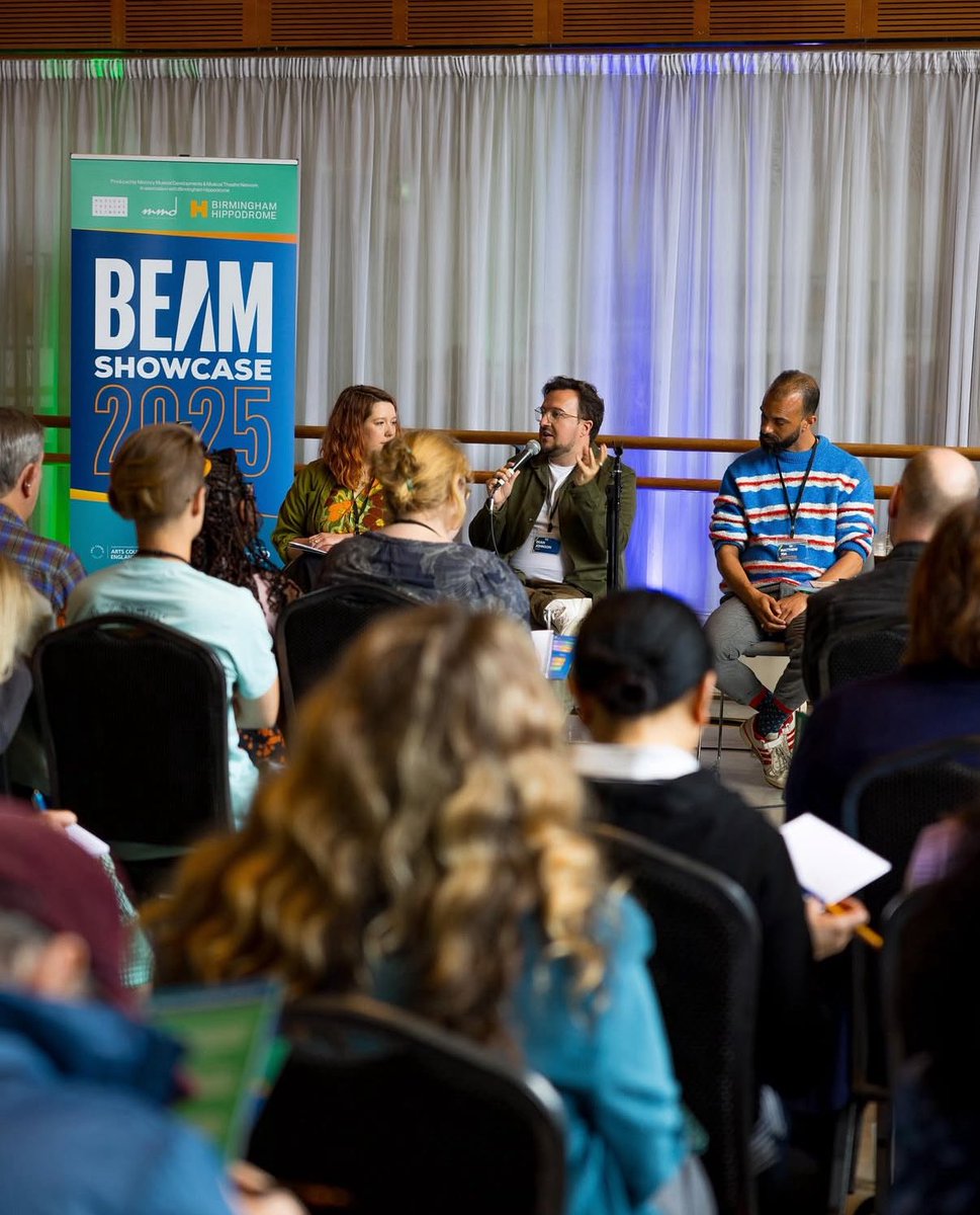 DEɅN JOHNSON (@deanjohnsonuk) on Twitter photo Had a lovely time yesterday at #BEAM2025 chatting about directing new musicals alongside some wonderful pals and fellow creatives.
Always gorgeous to connect with so many people in the community of making musicals.
Looking forward to day 2 today.
<a href="/MercuryMusicals/">Mercury Musical Developments</a> #BeAtBEAM Had a lovely time yesterday at #BEAM2025 chatting about directing new musicals alongside some wonderful pals and fellow creatives.
Always gorgeous to connect with so many people in the community of making musicals.
Looking forward to day 2 today.
<a href="/MercuryMusicals/">Mercury Musical Developments</a> #BeAtBEAM