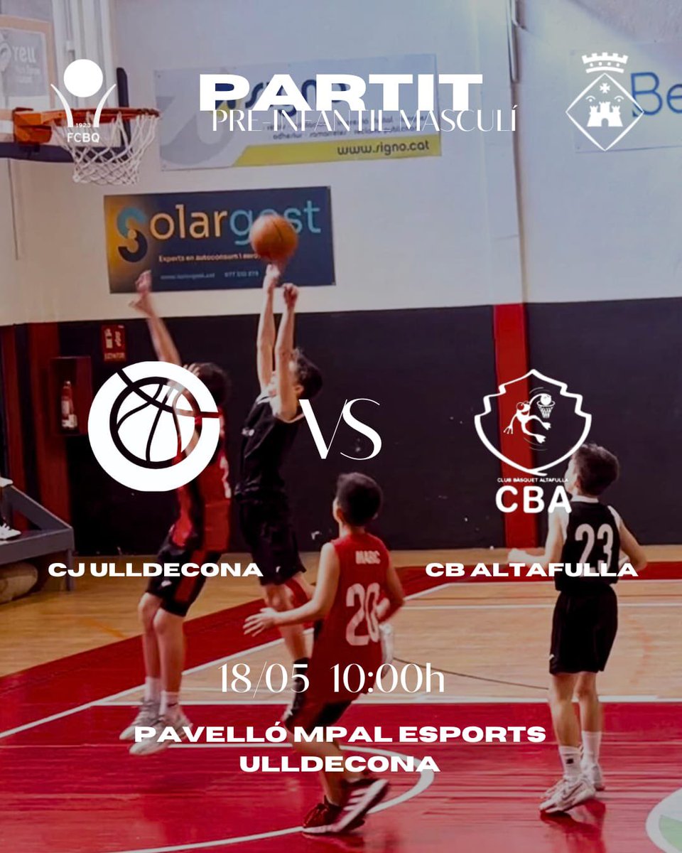 💥🏀Agenda esportiva del <a href="/cjubasquet/">CJU Bàsquet</a> d’aquest cap de setmana🏀💥