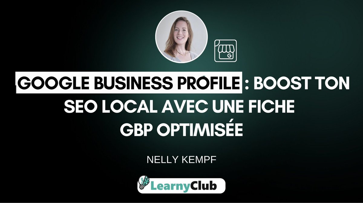 Learnyclub's tweet image. ‼️Les recherches de type « près de chez moi » ont augmenté de plus de 900% en seulement 2 ans ? ‼️

La solution pour en profiter ? Une page Google Business Profile #GBP au top ! 

LA formation qu’il vous faut pour exploser votre #SEOlocal 
Code promo : GBP20 pour 20% de remise…