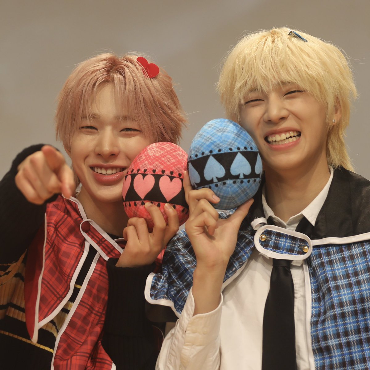 250503 MUSIC PLANT 双子みたいなモヤゴニ❤️💙 モヤのカメラ位置