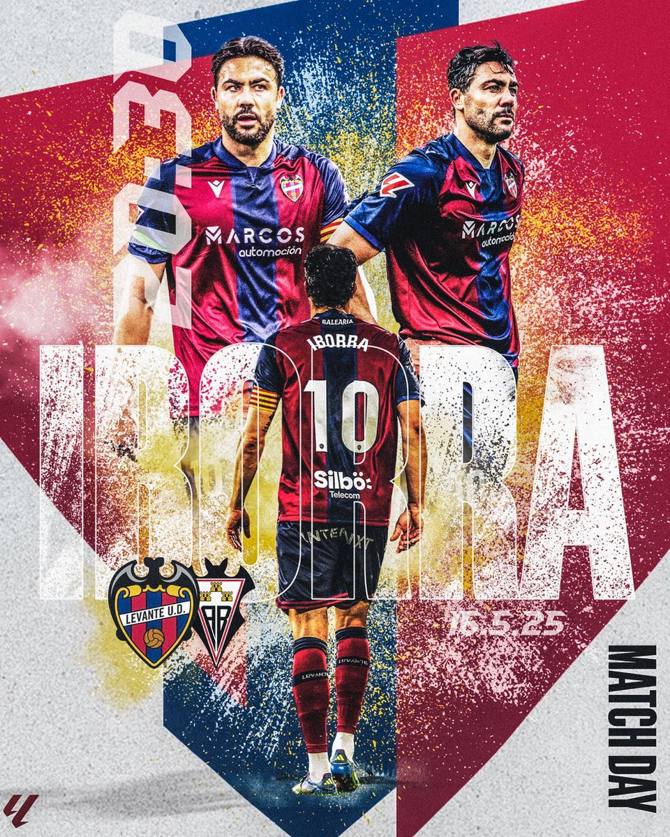 ⚽️ Matchday 🐸

<a href="/LevanteUD/">Levante UD</a> 

<a href="/LaLiga/">LALIGA</a> 

🔵🔴