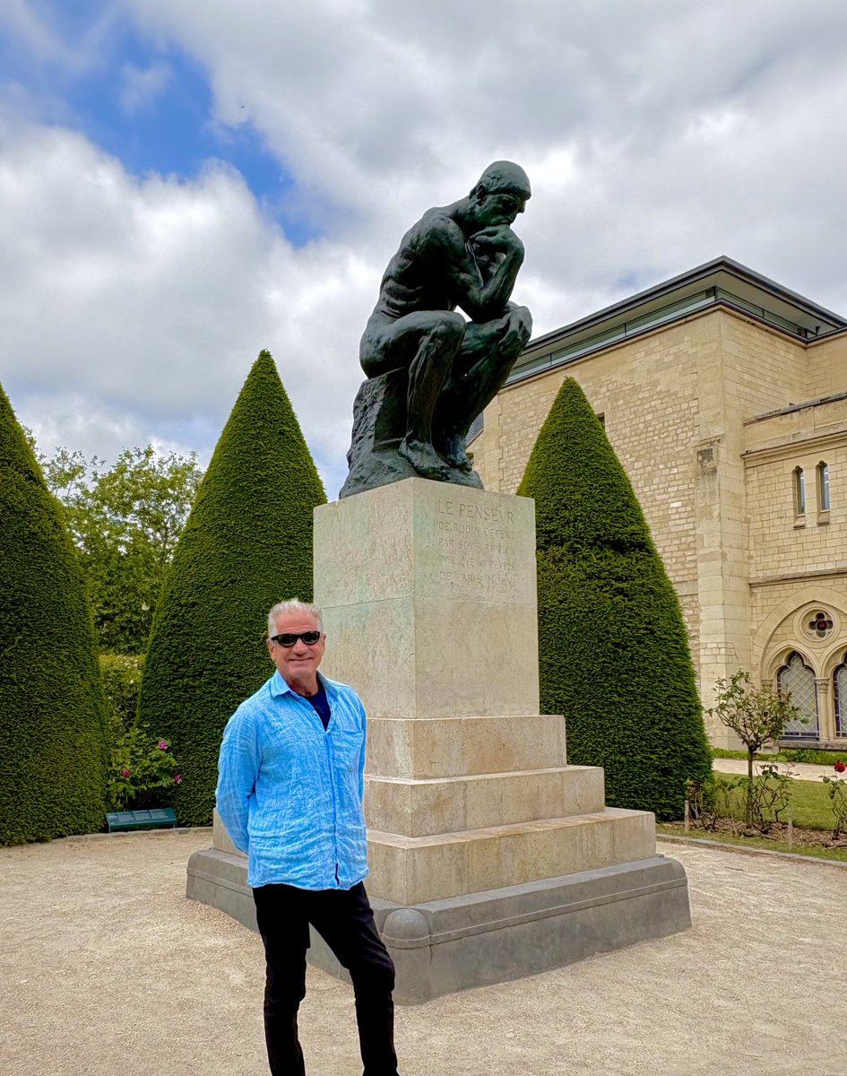 #TheThinker at #MuseeRodin in #Paris