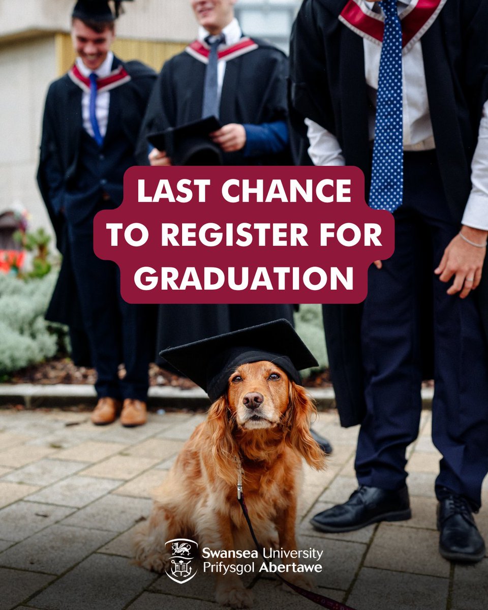 Graduands! Today is the last day you can register for your Summer Graduation 🎓
 
Register by logging into your intranet, go to the Graduation tab under Events/Reminders and follow the instructions: brnw.ch/21wSHbH