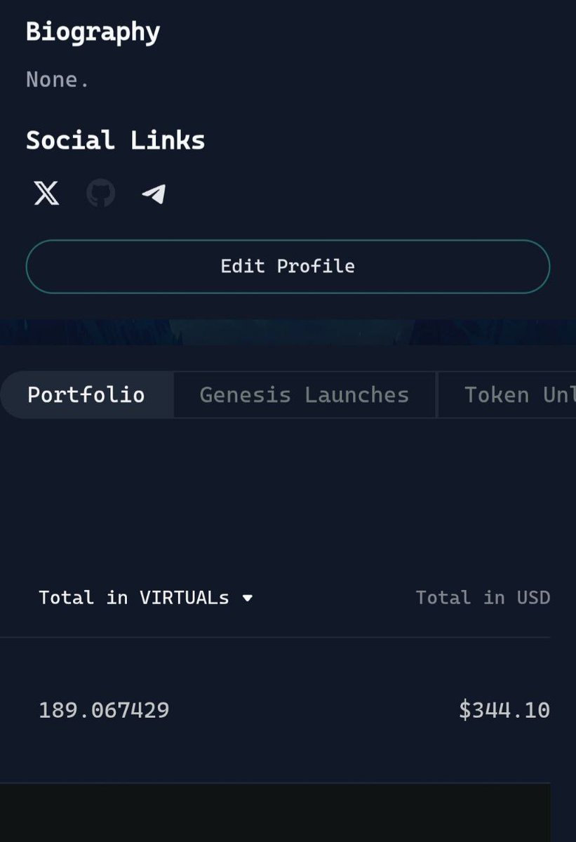 버츄얼 스테이킹만해도 달러를 퍼주네요..
열심히해야 겠네요...
<a href="/virtuals_io/">Virtuals Protocol</a>