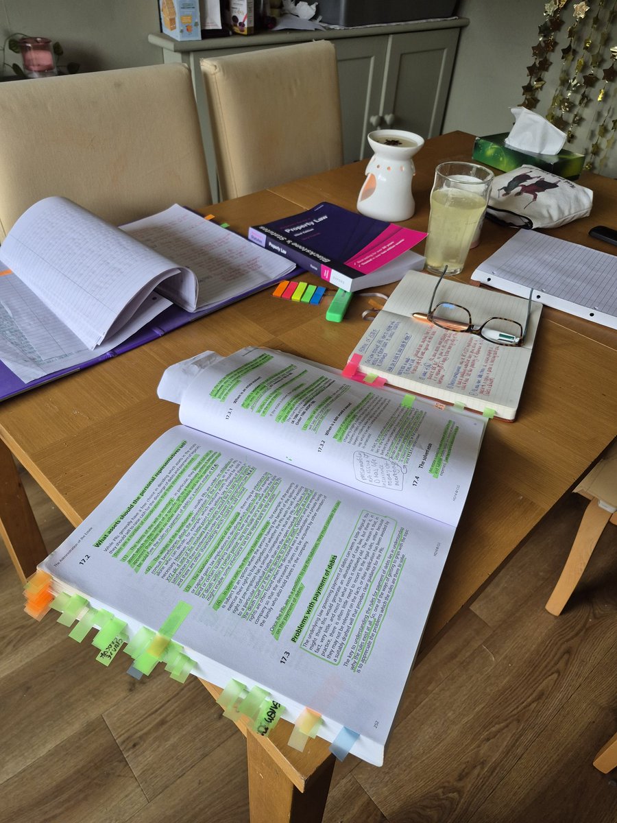 4 weeks to the last exam and the central question- How much caselaw can I carry in my head between now and 19th June? 😬