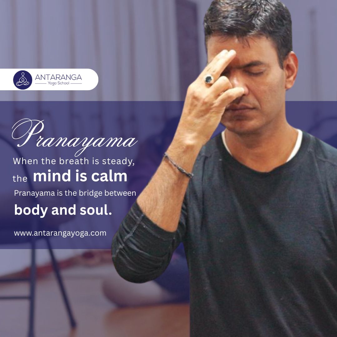 Antarangayoga's tweet photo. 🕉 Pranayama: The Bridge Between Body, Mind &amp; Soul 🌿
When the breath is steady, the mind becomes calm.
Through conscious breathing, Pranayama helps release stress, sharpen focus, and deepen inner awareness.

📧 Email: info@antarangayoga.com

📞 Phone: +91-9259176601 https://t.co/KG4dCcdY42