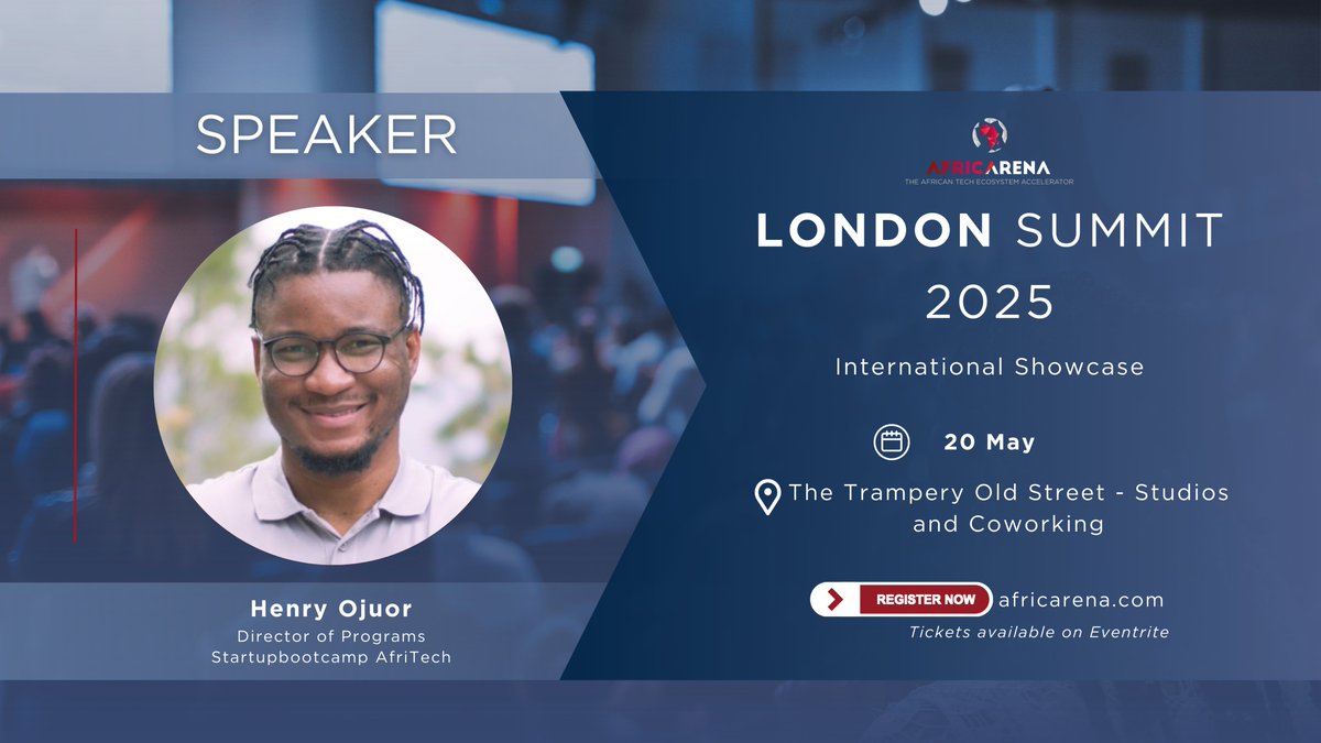 🎤 SPEAKER ANNOUNCEMENT
We’re proud to share that <a href="/azedfrancis/">Azed</a> , Director of Programs at Startupbootcamp AfriTech, will be speaking at the AfricArena London Summit 2025! 🇬🇧🚀

 Register to attend physically or virtually: africarena.com