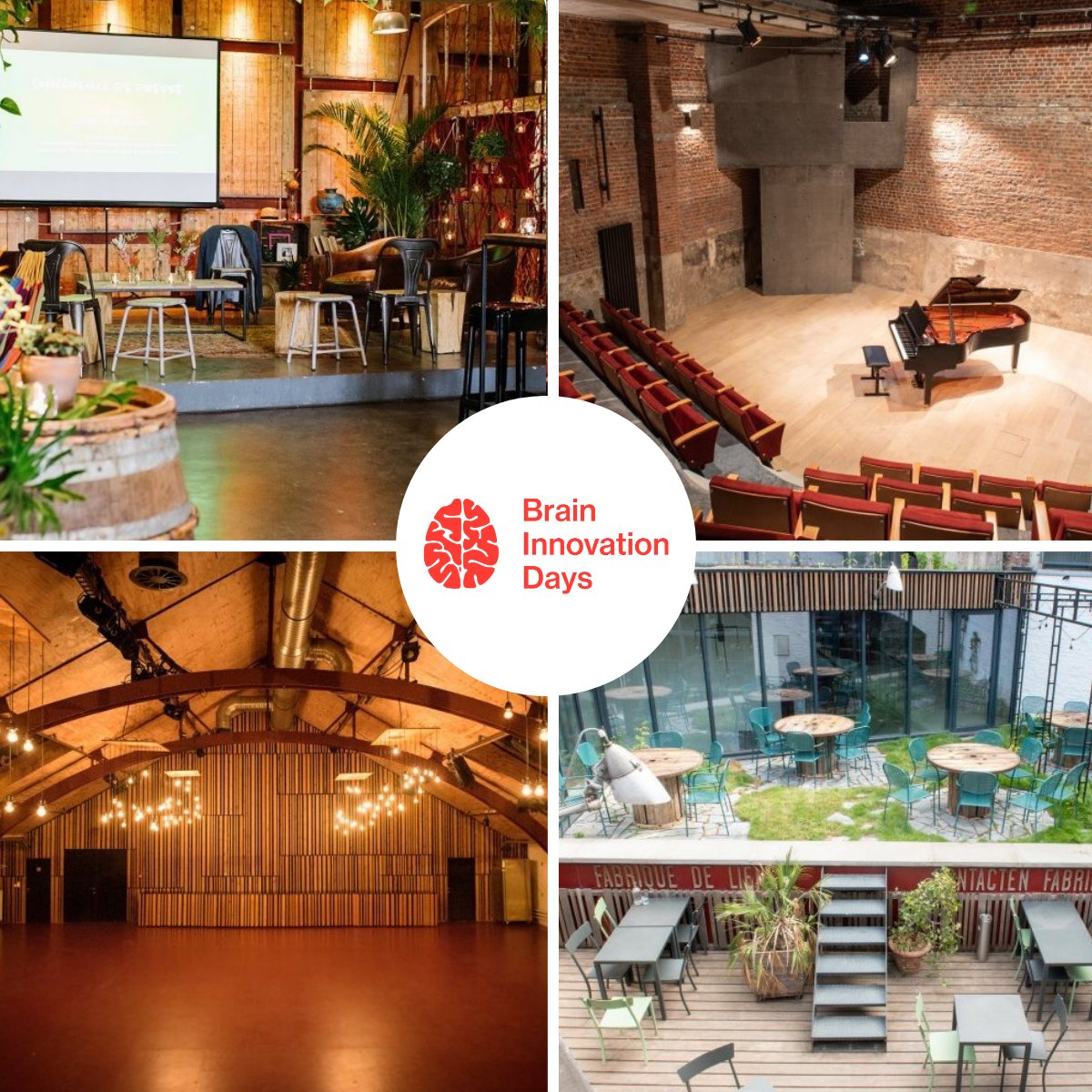 BrainDays's tweet photo. 🚨 The 5th edition of #BIDays is heading to @LaTricoterie in Brussels!

A former factory turned creative hub,La Tricoterie is the perfect stage for innovation, collaboration &amp; shaping the future of #BrainHealth.

🔗https://t.co/et2LYqt1Ng

We can’t wait to welcome you to #BIDays! https://t.co/swof85KrGO