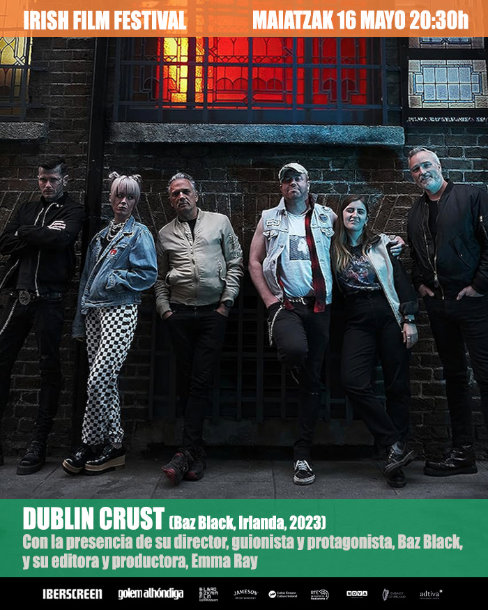 Golem Alhóndiga (@golembilbao) on Twitter photo 🇮🇪 #IrishFilmFestival gaur <a href="/GolemBilbao/">Golem Alhóndiga</a> -n!
Hoy segunda jornada con:
🎞️ #DeadMansMoney, de Paul Kennedy.
🎞️ #DublinCrust, con la presencia de su director, guionista y prota, #BazBlack, y su editora y productora, #EmmaRay.
Entradas 🎟️: ow.ly/PTCn50VP5aC 🇮🇪 #IrishFilmFestival gaur <a href="/GolemBilbao/">Golem Alhóndiga</a> -n!
Hoy segunda jornada con:
🎞️ #DeadMansMoney, de Paul Kennedy.
🎞️ #DublinCrust, con la presencia de su director, guionista y prota, #BazBlack, y su editora y productora, #EmmaRay.
Entradas 🎟️: ow.ly/PTCn50VP5aC