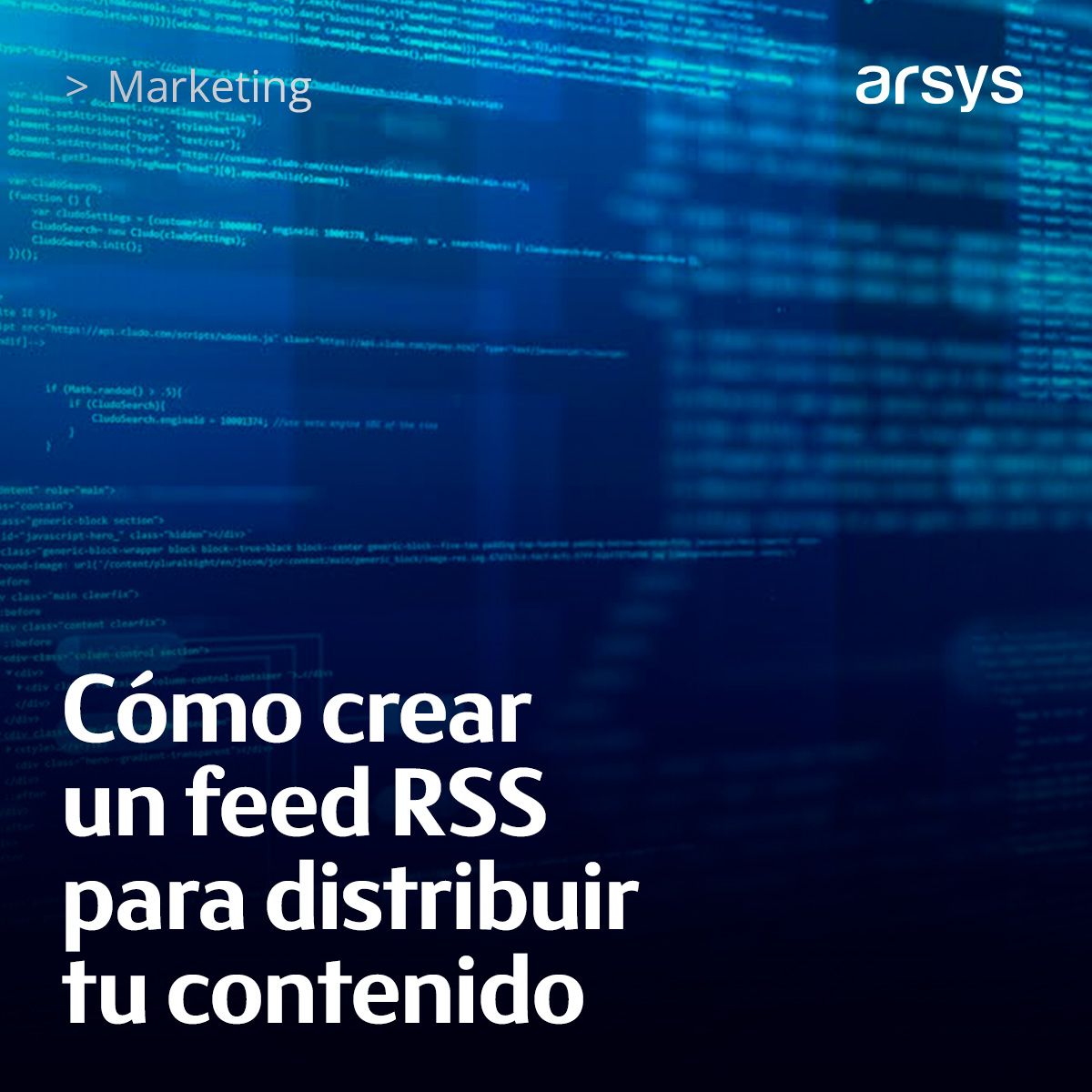 arsys's tweet photo. ¿Quieres incrementar la difusión de tu #contenido? ¡Los #feed #RSS continúan siendo uno de los recursos más utilizados!  

ℹ️, Ya sea para leer o para publicar, te explicamos cómo aprovechar todo su potencial: https://t.co/ISOGjnF10u

#XML #JSONFeed #Atom #agregado #Marketing https://t.co/mA9GyziYGi