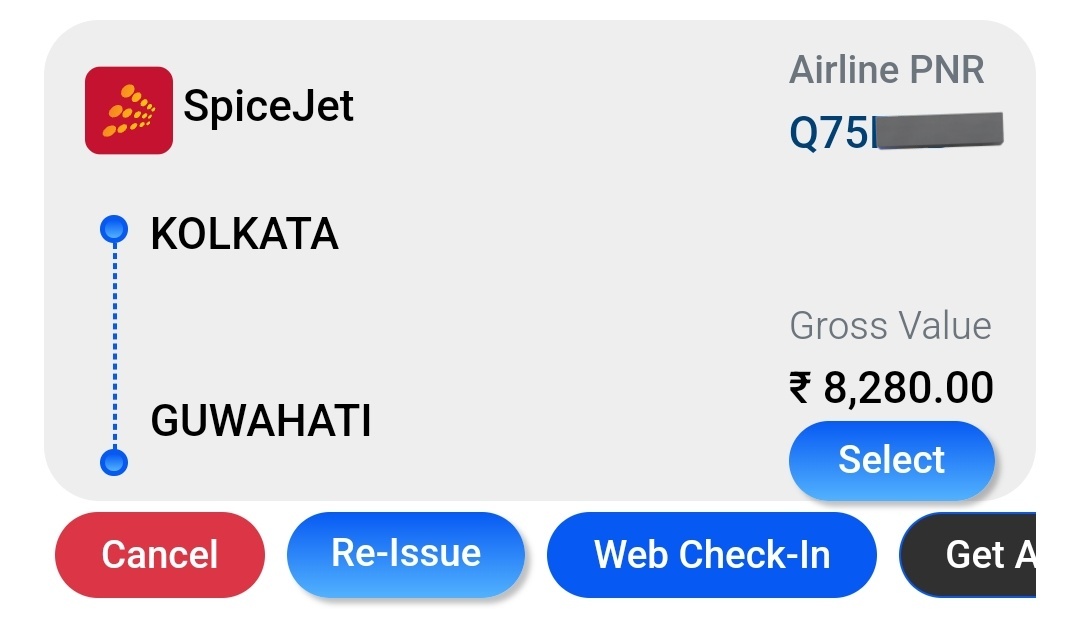 Priyankar_ento's tweet photo. Hello @HappyFaresindia @HappyFareIndia 
I am not able to find this booking on @flyspicejet website. You guys are not providing any assistance after a thousand calls to your helpline number. Are you guys tricking people? Please provide an explanation! https://t.co/5P2JLrdjlO
