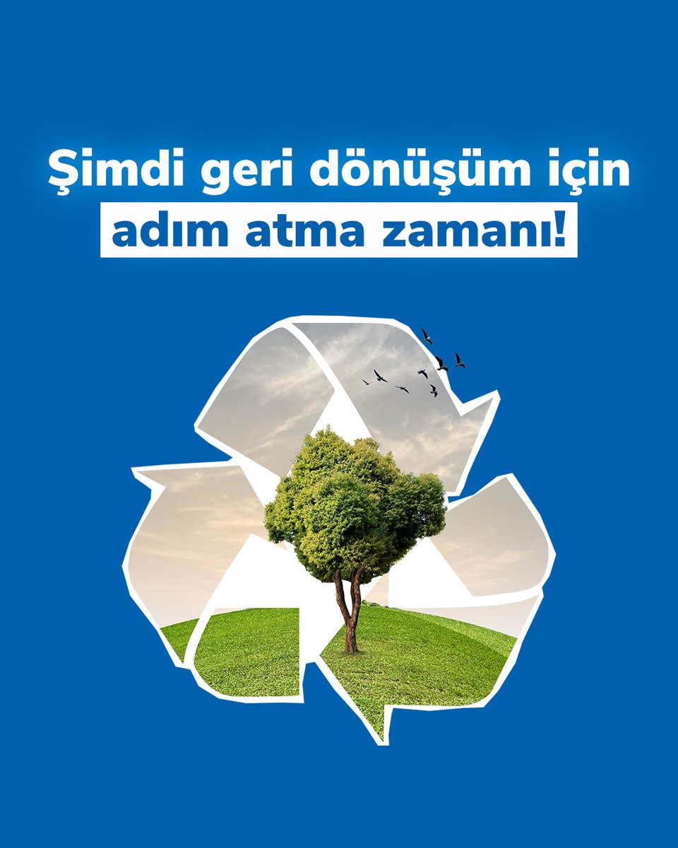 Doğamızı korumak için atacağımız her küçük adım büyük farklar yaratır. 🌍

Geri dönüşümle başlayan bu yolculukta, çevreyi korumanın yollarını birlikte keşfedelim. ♻️

#AnadoluSigorta #UluslararasıGeriDönüşümGünü