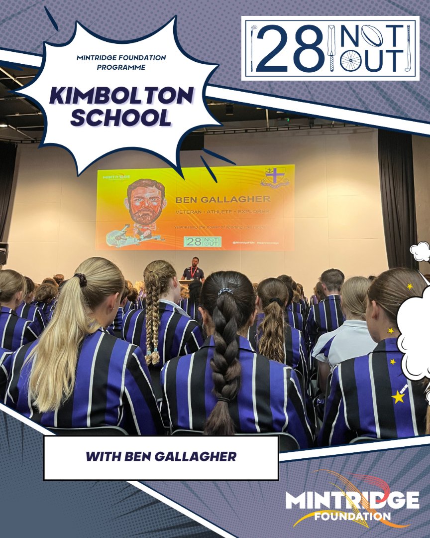 This Mental Health Awareness Week, we have been remembering our dear friend, Maxy.
Through the Max Hunter Fund, this week, we visited <a href="/KimboltonSchool/">Kimbolton School</a>  with Veteran, Para Athlete &amp; Explorer, Ben Gallagher - the school where Max, and our Founder, <a href="/alexpaske/">Alex Wallace DL</a> met. 
<a href="/OldKimboltonian/">Old Kimboltonians</a>
