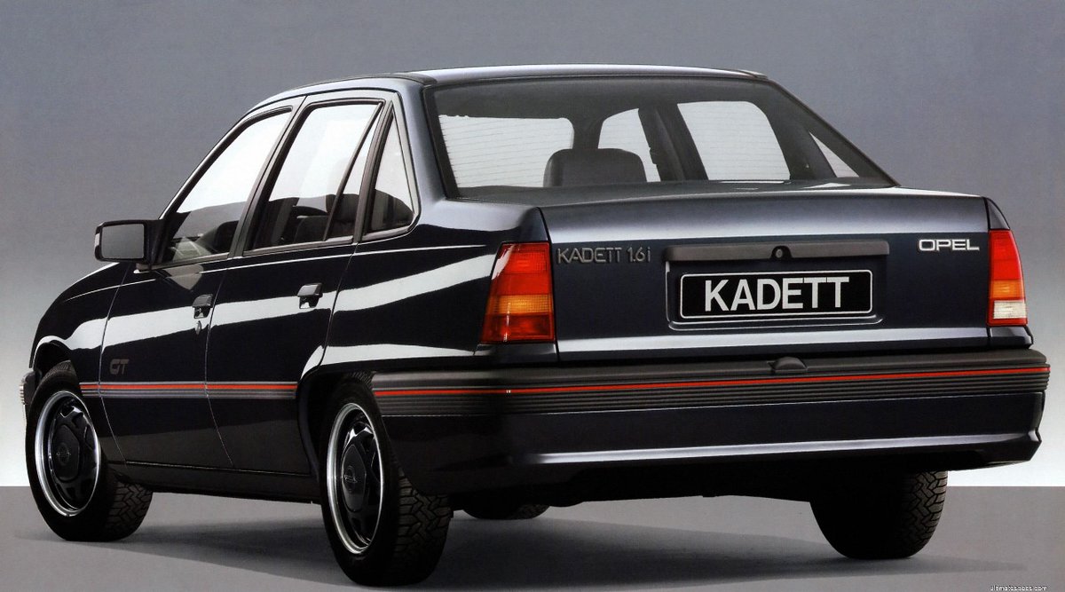 An Opel Kadett E sedan or a frisco such as these would Temporarily solve my problems right now.