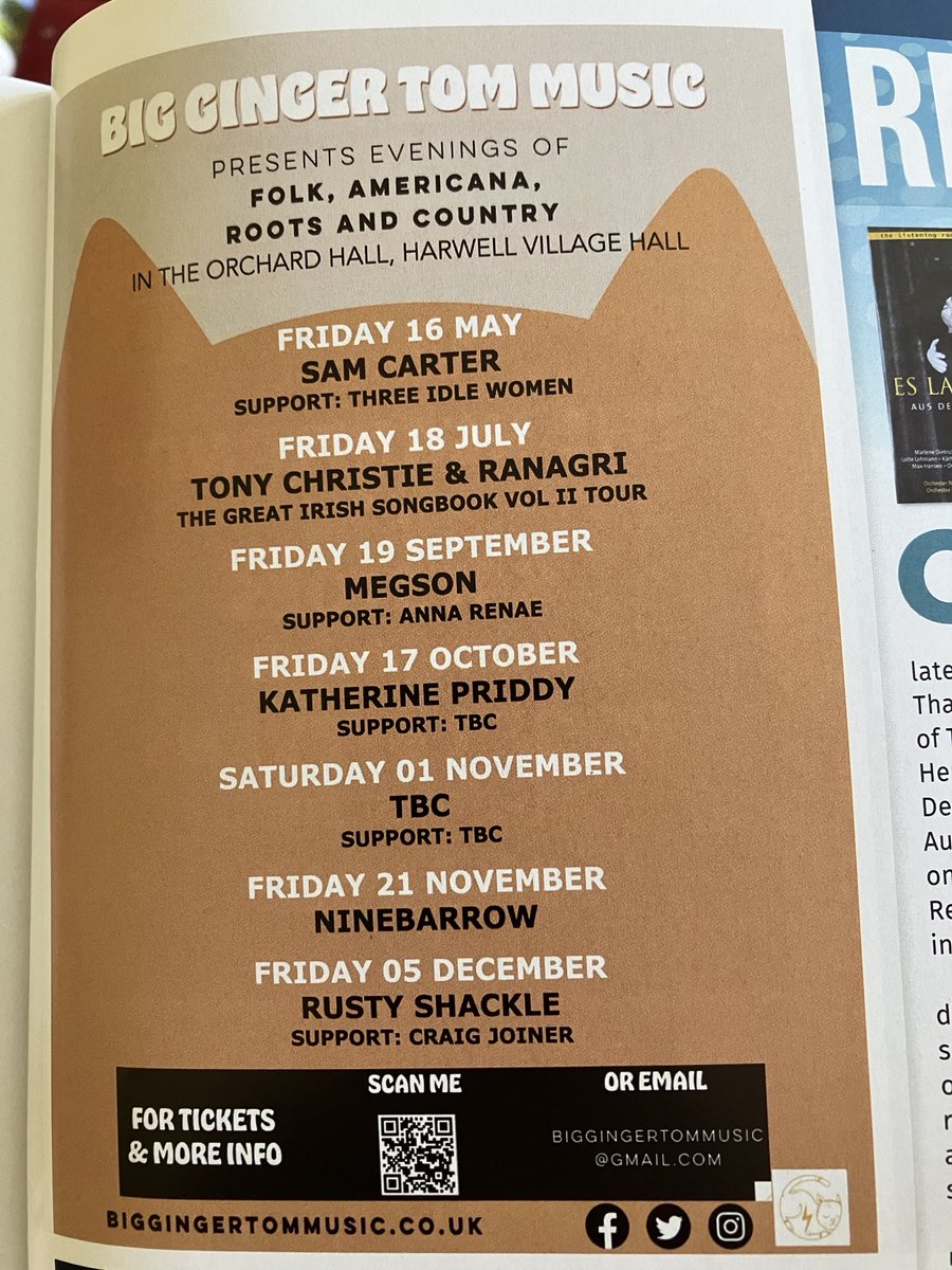 Shire Folk (@folkshire) on Twitter photo Shire Folk favourite <a href="/KatherinePriddy/">Katherine Priddy</a> has announced a gig at Harwell Village Hall near #Didcot on Friday 17 October This is shortly before she goes on a tour of major venues with Susanne Vega. Sure to sell out I would get your tickets very soon <a href="/biggingertommus/">biggingertommusic</a> Shire Folk favourite <a href="/KatherinePriddy/">Katherine Priddy</a> has announced a gig at Harwell Village Hall near #Didcot on Friday 17 October This is shortly before she goes on a tour of major venues with Susanne Vega. Sure to sell out I would get your tickets very soon <a href="/biggingertommus/">biggingertommusic</a>