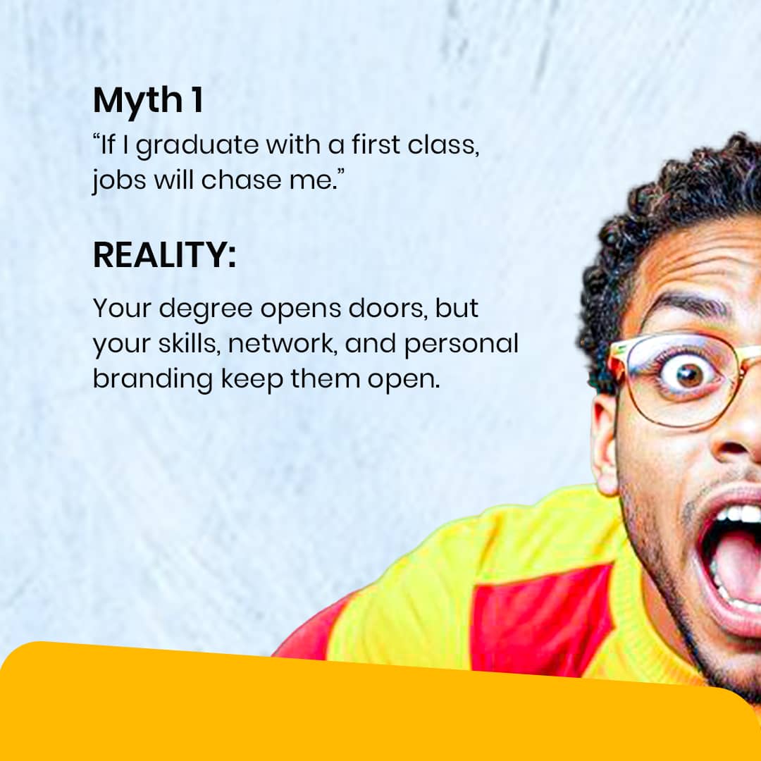 Tom_Tom3003's tweet photo. 5 myths about job (A thread)@Jobupnig (A thread)
π
Date: June 12th, 2025
β° Time: 9:00 AM Prompt
π Venue: Faculty of Science Lecture Theatre (Lakeside), University of Ibadan
π Register: https://t.co/WFFlOisAUP
#OwnYourFuture #OYF25 #CareerDevelopment https://t.co/paBMLGFzKK