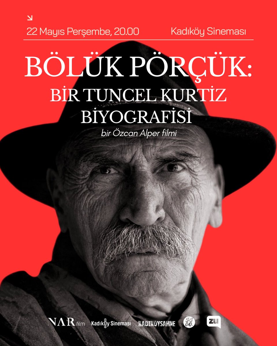🎬Özcan Alper imzalı Tuncel Kurtiz belgeseli BÖLÜK PÖRÇÜK – BİR TUNCEL KURTİZ BİYOGRAFİSİ, 22 Mayıs Perşembe akşamı saat 20.00’de film ekibinin de katılımıyla Kadıköy Sineması’nda. Biletler <a href="/biletinial/">Biletinial</a>’da 

#NarFilm #ÖzcanAlper #TuncelKurtiz