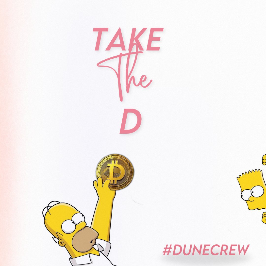 Mister_eLBe's tweet photo. Take The D...
@DuneCrewCoin π€π½ππ€π½#DuneCrew https://t.co/EF8Lt0zRBB
