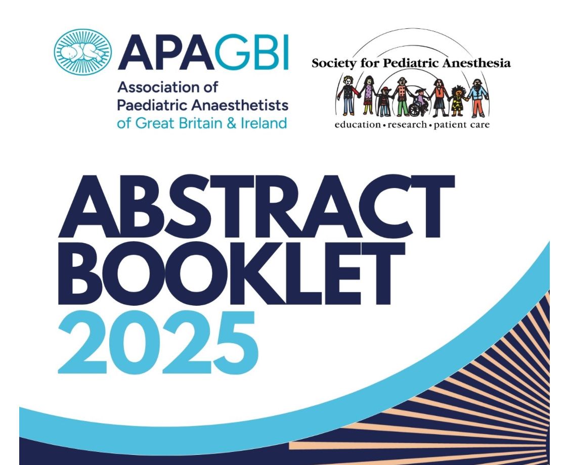APAGBI's tweet image. Possibly the most important session of the #APAGBI2025 day!
Oral Poster #ResidentDoctor presentations showcasing the hard #pedsanes work delegates have put into the many abstract submissions. Abstracts👇
drive.google.com/file/d/17bR5QK…
#anaesthesia
