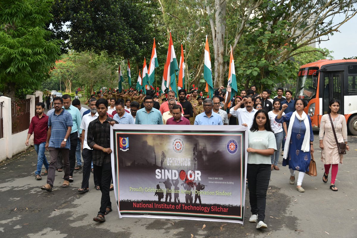 NIT Silchar Offical tweet media