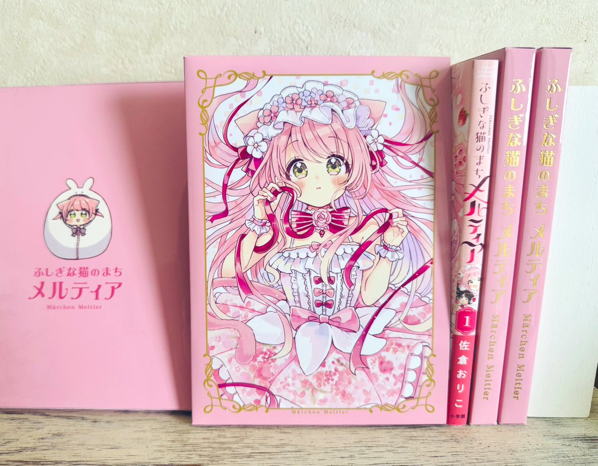 ふしぎな猫のまち メルティア』#猫メル コミックス収納ケースを作り