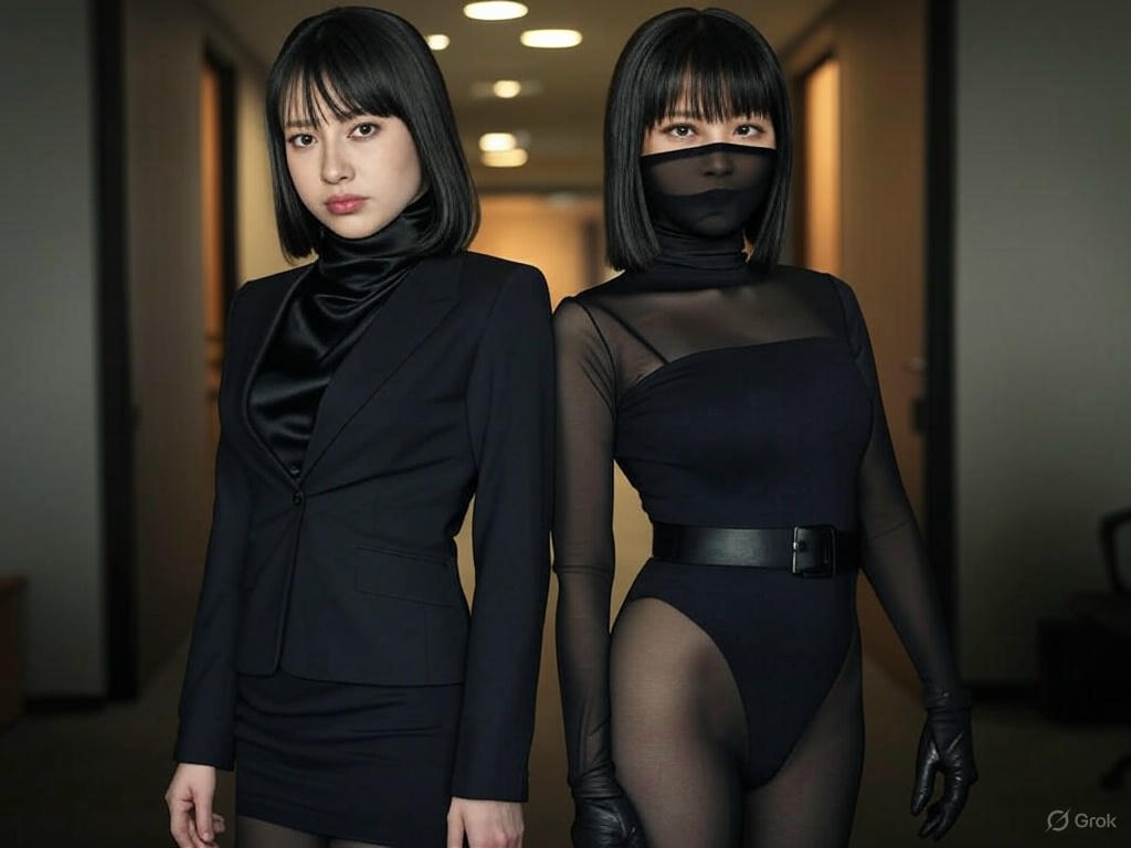 pic4safari's tweet image. 🎭 "A spy survives for the mission… and dies for the mission."
#OfficeLady
#FemaleSpy
#SpyMode
#Grok3
x.com/pic4safari/sta…