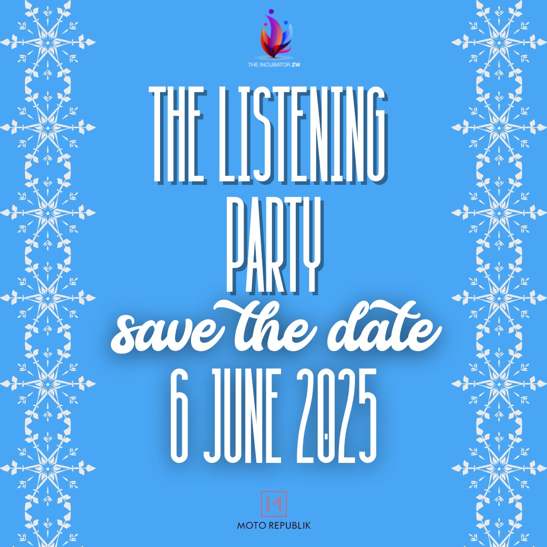 IncubatorZw (@incubatorzw) on Twitter photo We are excited about the 6th June are you? @4theluvofnomsa is really setting up a huge treat for you all!! Get your tickets on <a href="/flippintickets/">Elliot Simpson</a> to avoid missing an amazing performance
#TheListeningParty We are excited about the 6th June are you? @4theluvofnomsa is really setting up a huge treat for you all!! Get your tickets on <a href="/flippintickets/">Elliot Simpson</a> to avoid missing an amazing performance
#TheListeningParty