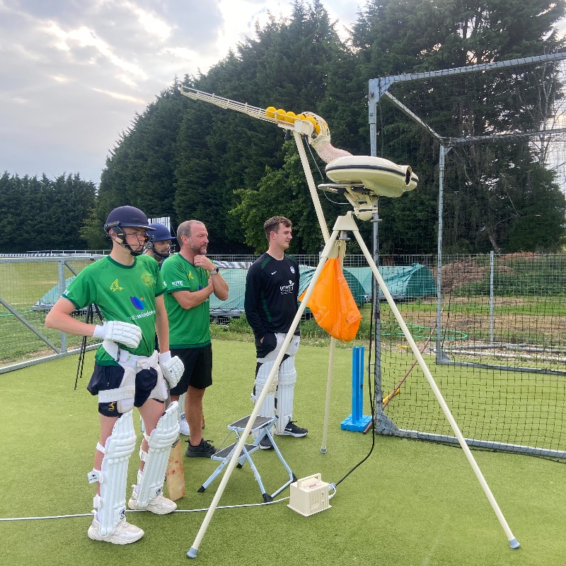 TheCricketerMag's tweet photo. The BOLA Professional has been doing its thing for over four decades now 👏

Want to see what the latest Professional machine can do? | @BOLABallMachine