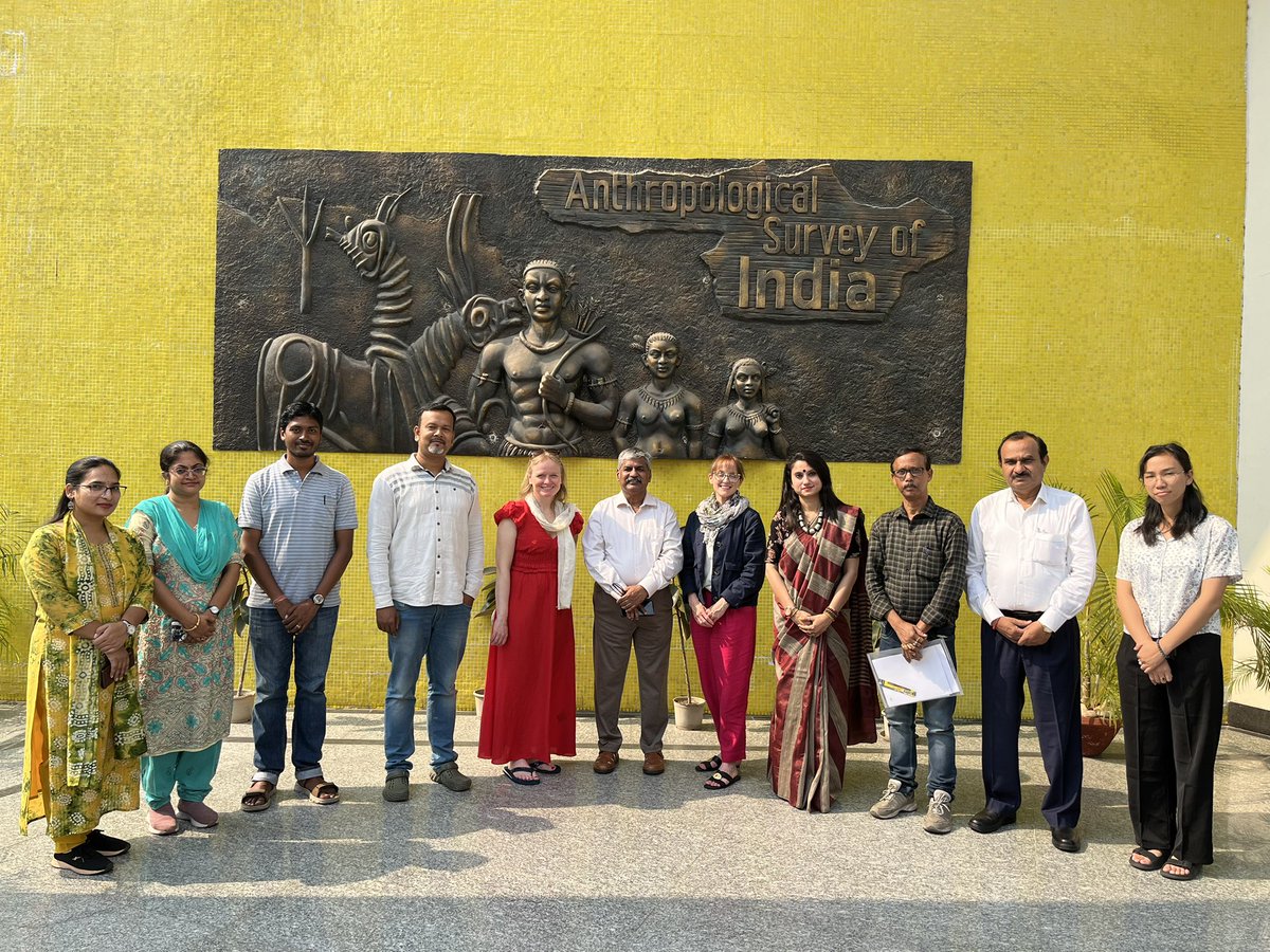Had an amazing time in India with <a href="/NannonStevens/">Prof Rhiannon Stevens</a> visiting colleagues at the Anthropological Survey of India to formalise our collaboration and begin our research. Thank you <a href="/UCL_Global/">UCL Global Engagement</a> for making it possible <a href="/UCLarchaeology/">UCL Institute of Archaeology</a>