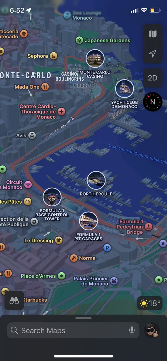 LeakerApple's tweet image. Holy crap, Apple really outdid themselves for the Monaco Grand Prix. Apple Maps is undeniably the best looking maps app out there.