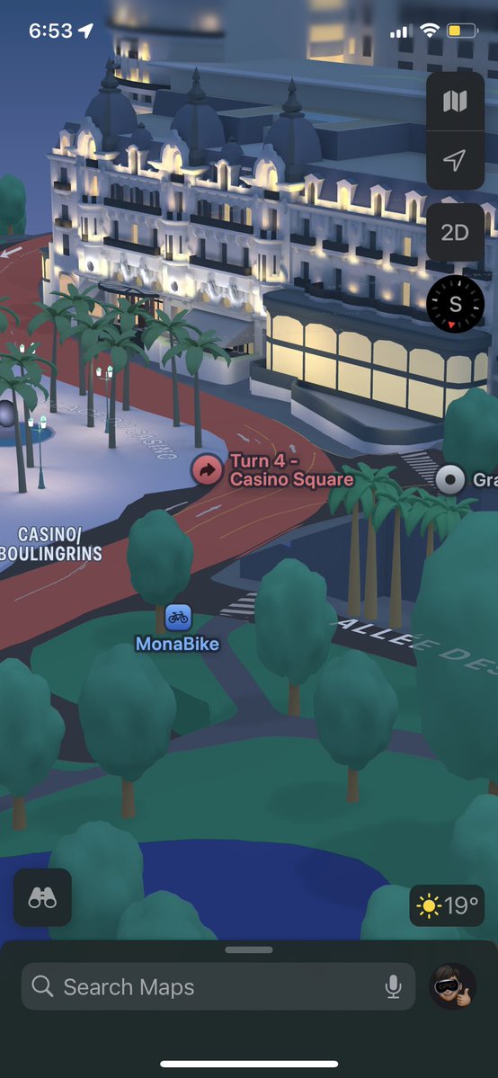 LeakerApple's tweet image. Holy crap, Apple really outdid themselves for the Monaco Grand Prix. Apple Maps is undeniably the best looking maps app out there.
