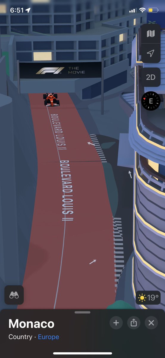 LeakerApple's tweet image. Holy crap, Apple really outdid themselves for the Monaco Grand Prix. Apple Maps is undeniably the best looking maps app out there.