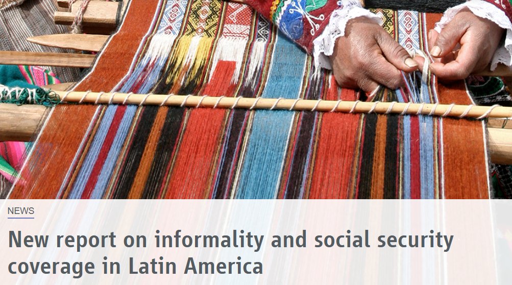 50% of workers in Latin America are in the informal sector.

A new ISSA report analyses the persistent issue of labour informality in Latin America and its impact on social protection.

#socialsecurity #informalwork #LatinAmerica 

issa.int/news/new-repor…
