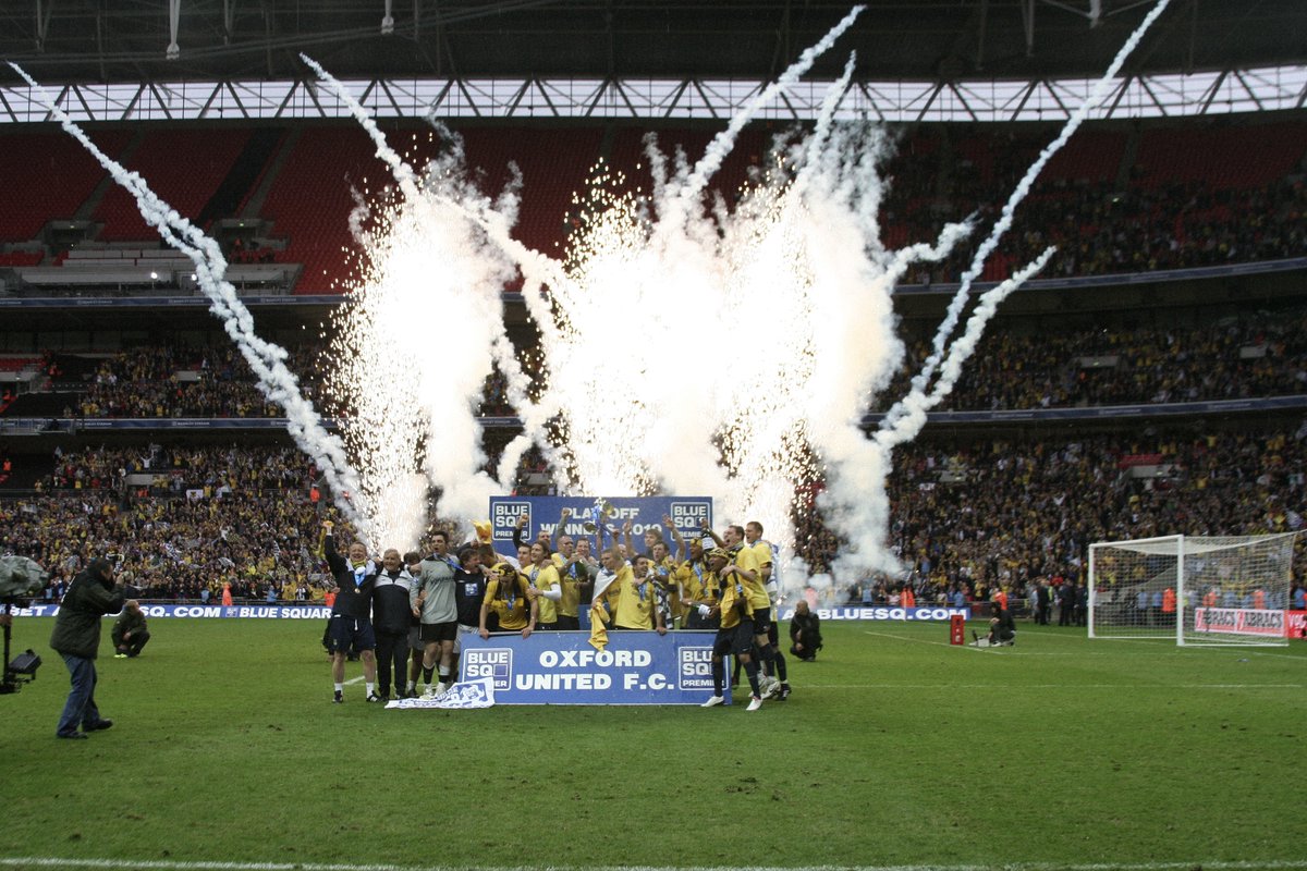 Special memories 🤩

On this day in 2010, Oxford United secured promotion back to the Football League with a 3-1 win over York City in the Conference Premier play-off final at Wembley Stadium.