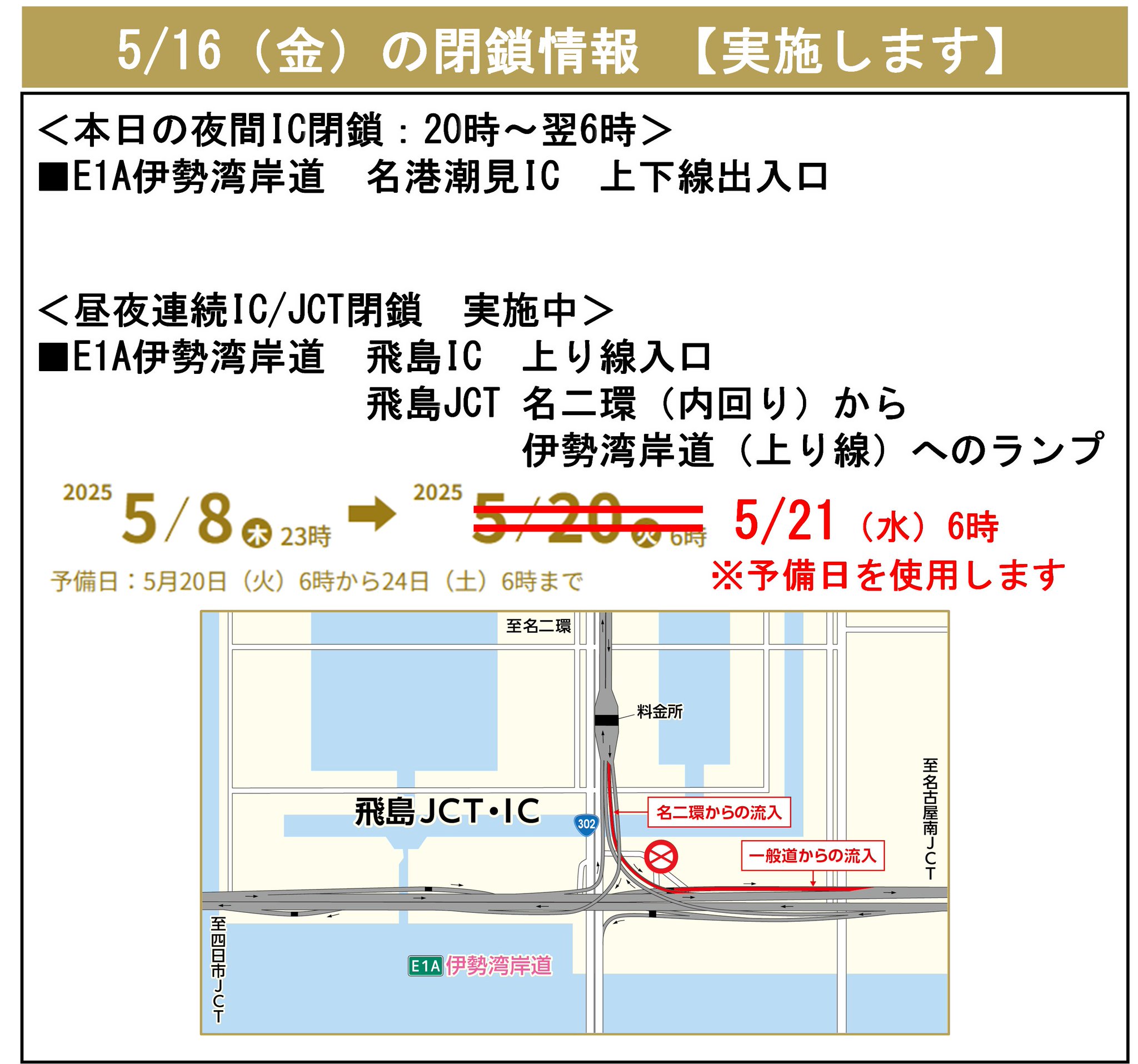 完売 NEXCO中日本 名古屋支社 on X:  科学+技術